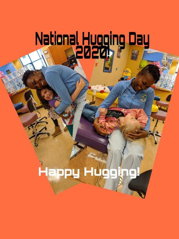 Celebrating National Hugging Day with hugs!