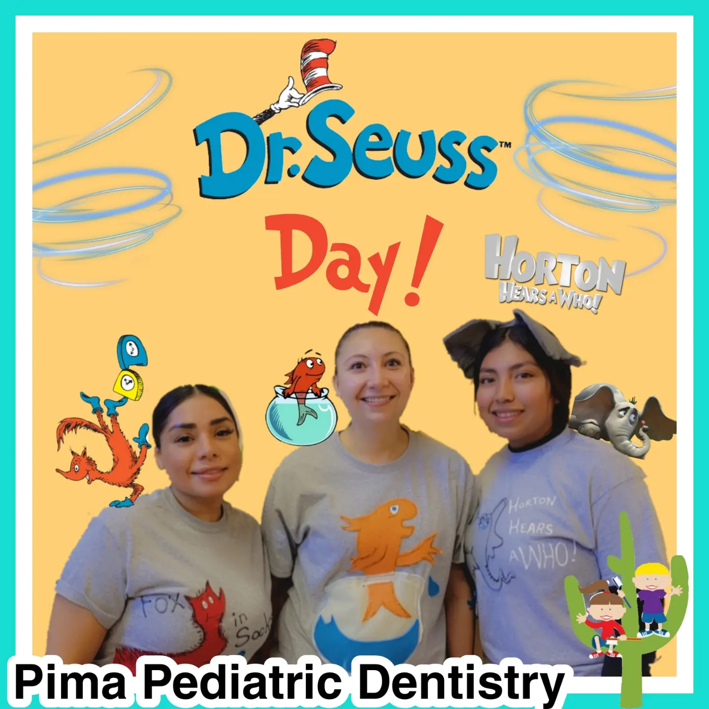 Staff Dr Suess Dress Up